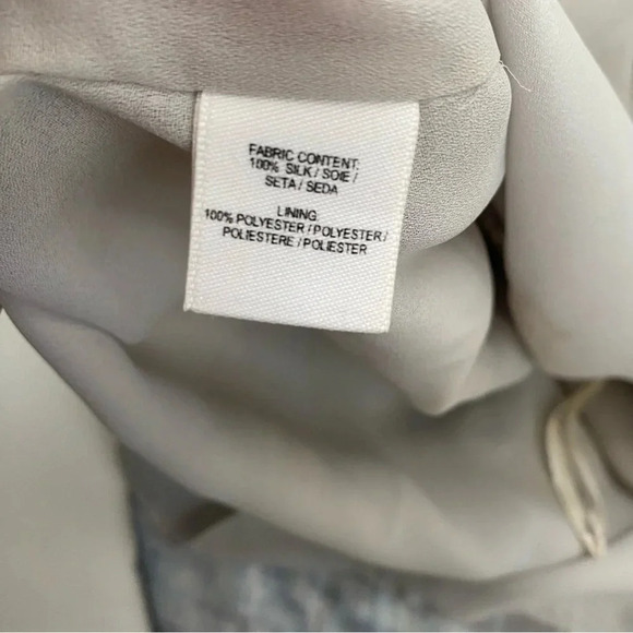 Derek Lam 10 Crosby abstract silk racerback camisole Tank Blouse size 6 - Picture 9 of 12